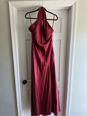 revelry steph satin dress Steph Satin Floral Print Dress